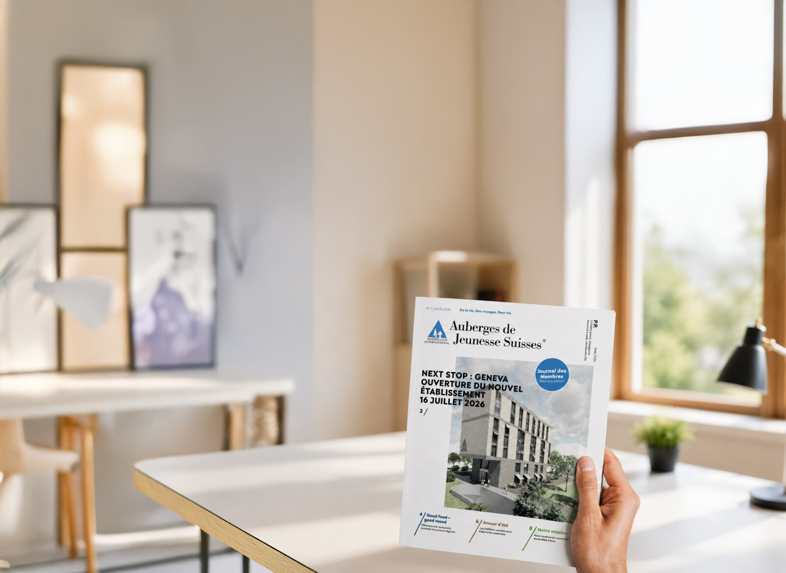 Schweizer Jugendherbergen – Magazin – Beitrag von communicaziun.ch